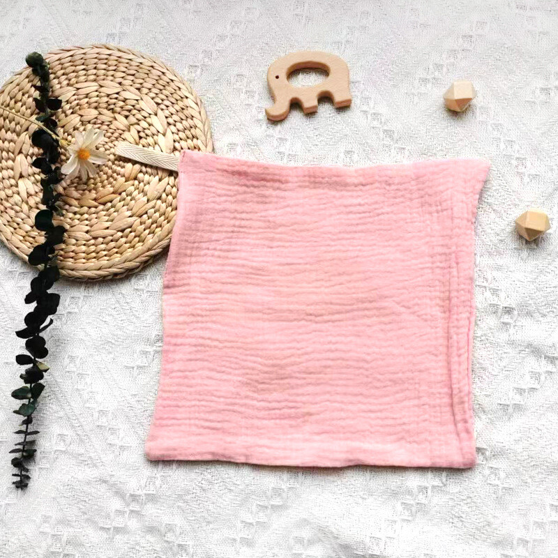 Baby Solid Pure Cotton Sling Multifunktsionaalne higi imav näorätik väike kandiline rätik Enimmüüdud mudel