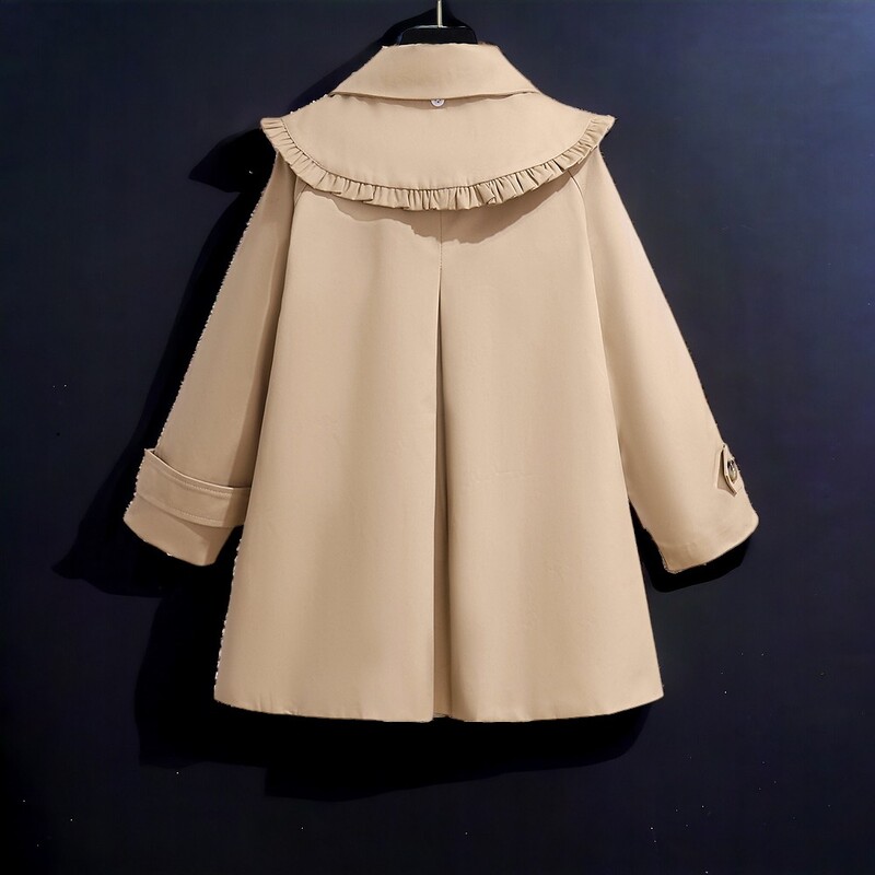 Dječje duge jakne za djevojčice Trenč kaputi Proljetna jesen Odjevne kombinacije Dječja gornja odjeća Odjeća za tinejdžere Kostimi 6 8 10 12 godina