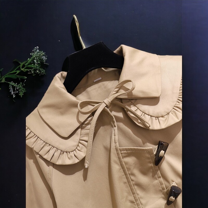 Dječje duge jakne za djevojčice Trenč kaputi Proljetna jesen Odjevne kombinacije Dječja gornja odjeća Odjeća za tinejdžere Kostimi 6 8 10 12 godina