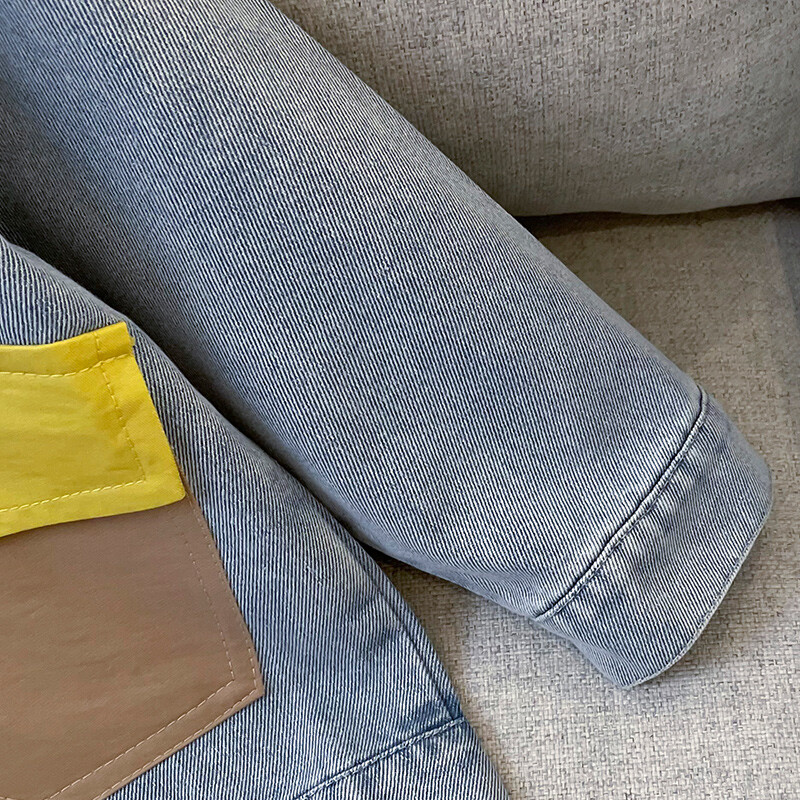 Beebitopsid Lapsed jakid tüdrukutele Trench-mantlid Kevad-sügis teksariided Lasteriided Teismeliste Kostüümid 4 6 8 10 12 aastat