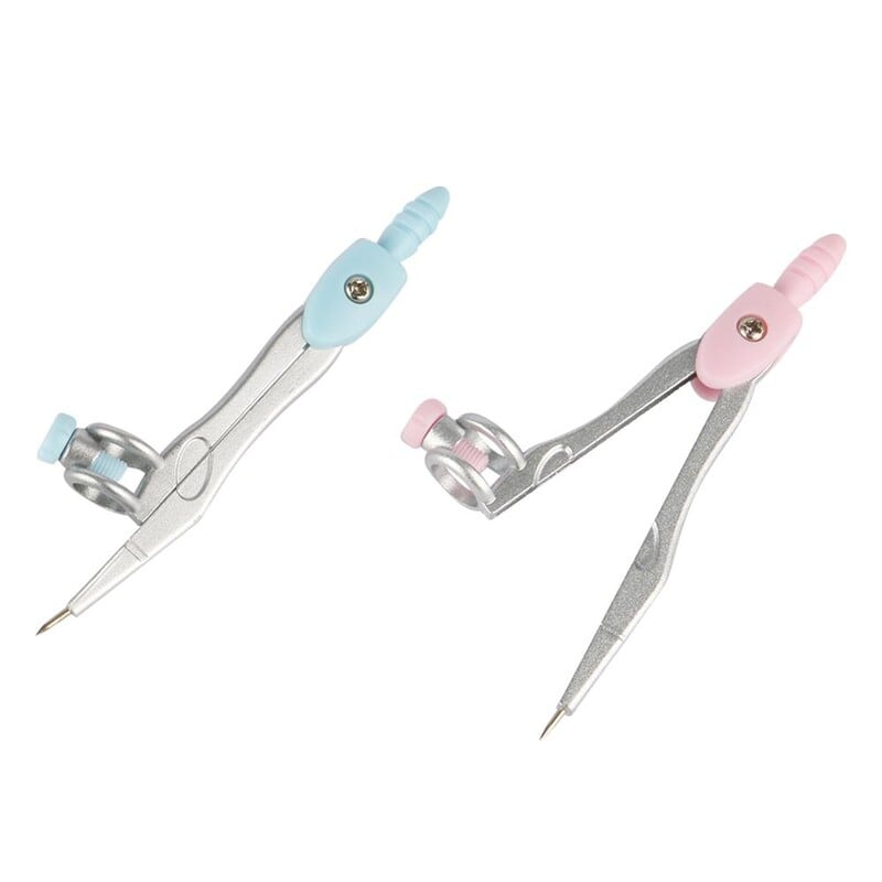 8 în 1 Compas Riglă Kit Geometrie Instrumente de desen Costum de pictură Matematică Student Papetarie Creion/Rglă/Geramă/Ascuțitoare