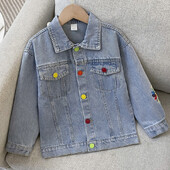 Παιδικά μπουφάν για κορίτσια Καμπαρντίνες Βρεφικά μπλουζάκια Ανοιξιάτικα φθινοπωρινά τζιν ρούχα Παιδικά ρούχα Εφηβικά κοστούμια 4 6 8 10 12 ετών