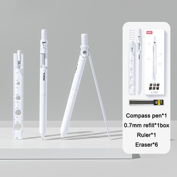 NBX Compass Pencil Σχολικές Πυξίδες Σχεδίασης Boussole Εργαλεία Μαθηματικής Γεωμετρίας Μηχανικά Μολύβι Σχεδίασης Σχολικών Προμηθειών