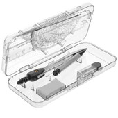 1 komplekt kompassi geomeetria jaoks, 7 geomeetria täppistööriista kraadiklaasi geomeetria joonistamiseks kompassi joonistamise tööriistad kooli jaoks,