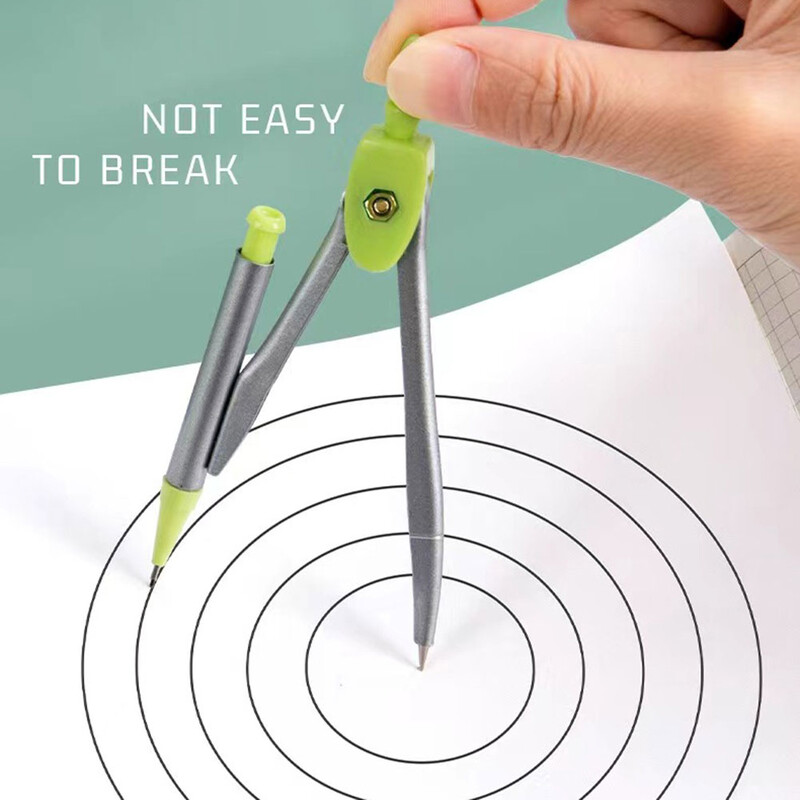 Set de geometrie pentru costum de busolă cu rigle/busole Set de instrumente de matematică precise pentru elevi, multifuncțional profesional, pentru studenți