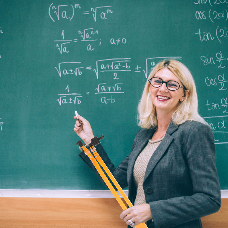 Kompasi tāfele Skolas zīmēšanas skolotājs Izmanto gleznošanas rīku Rokasgrāmata Mācīšana Abs Liels Gaiss skolotājiem