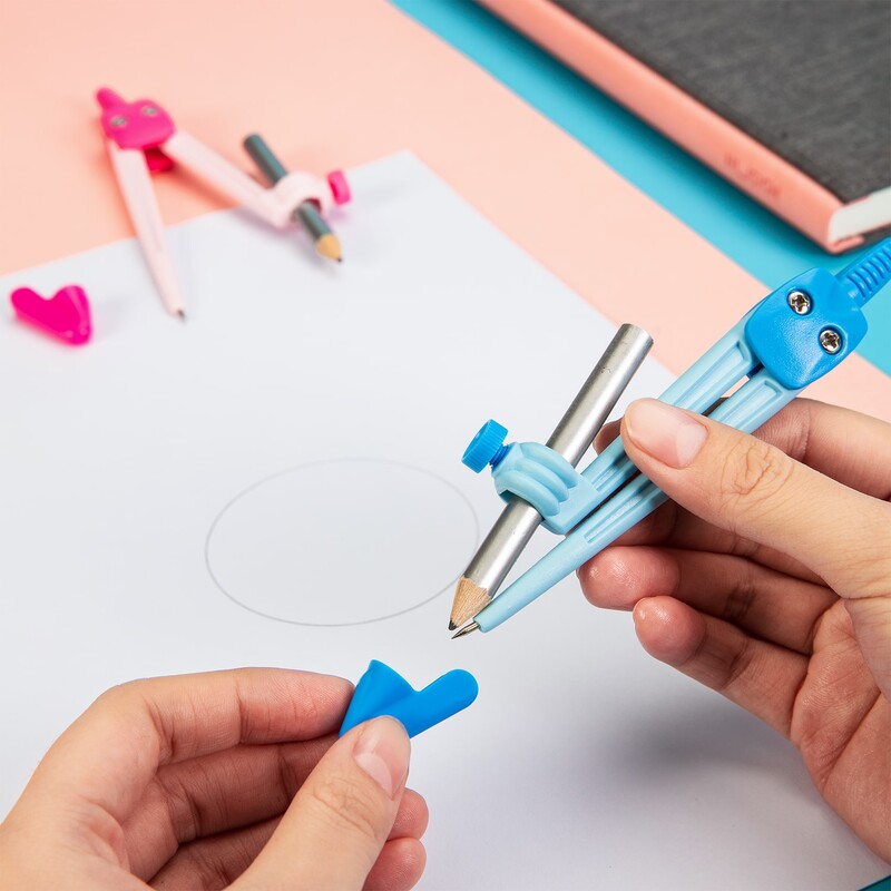 Deli kompassi matemaatilise geomeetria tööriist ringjoonistustööriist Professionaalne laste kompassi joonistuskomplekt õpilaste tarvikud