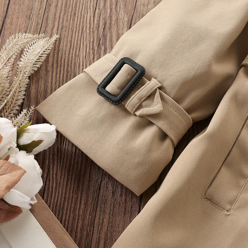 Laste pikad jakid tüdrukutele Mantlid kevadsügis beebid lasteriided teismelistele tuuletõkkekostüümid trenšmantel 4 6 8 10 12 aastat