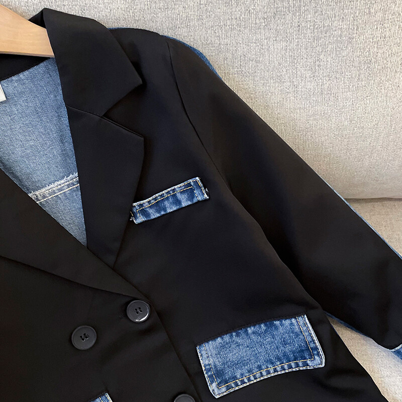 Sacouri copii Jachete pentru fete Trenciuri Primavara Toamna Tinute din denim Haine pentru copii pentru Adolescenti Costume 4 6 8 10 12 ani