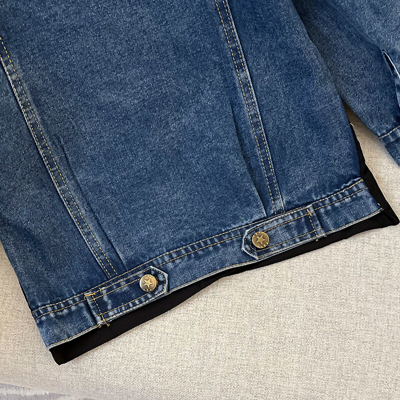 Sacouri copii Jachete pentru fete Trenciuri Primavara Toamna Tinute din denim Haine pentru copii pentru Adolescenti Costume 4 6 8 10 12 ani