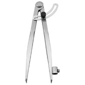 Πυξίδα 8 ιντσών 200mm Precision Wing Divider Scribe Tool με θήκη για μολύβι για γεωμετρία, ξύλο, μέταλλο και δέρμα