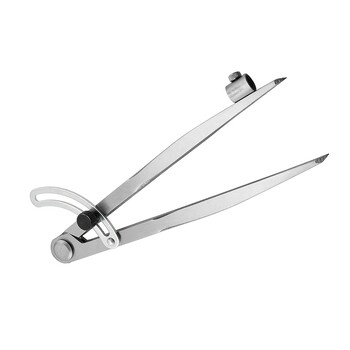 Πυξίδα 8 ιντσών 200mm Precision Wing Divider Scribe Tool με θήκη για μολύβι για γεωμετρία, ξύλο, μέταλλο και δέρμα