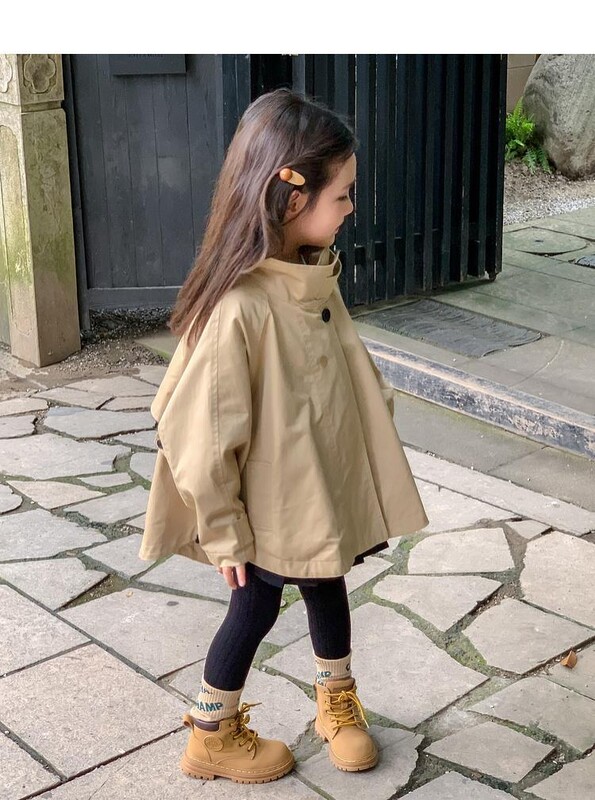 2024 Tüdrukute Joped Trench-mantlid Kevad-sügisrõivad Lastele Lastele Vabaajarõivad Tuuletõkkerõivad Ülerõivad