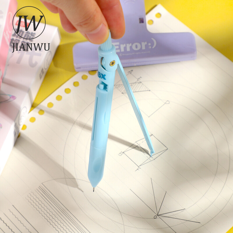 JIANWU multifunktsionaalne kompasspliiats 0,7 mm joonistusmõõteriistad Creative DIY Journal Õpilastarbed Kirjatarbed