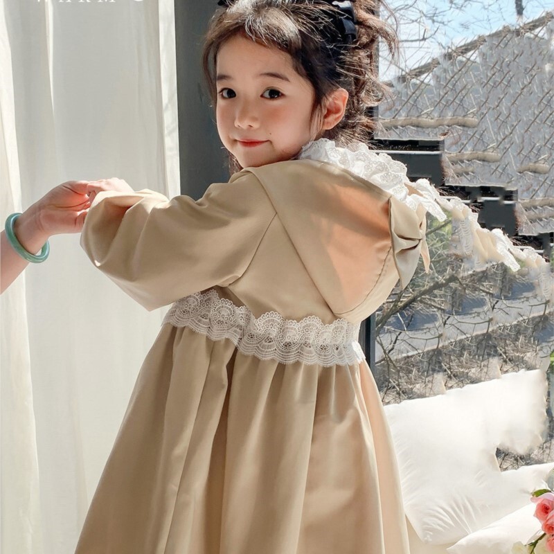 2024 talv Kevad sügis uus Beebid Tüdrukud Tuulejoped trentch Mantlid Joped parkad Mood Lapsed Lapsed Topid Riided Mantlid