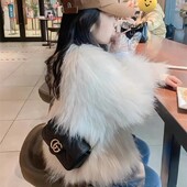 Palton pentru fete noi, blănuri îngroșate, iarnă coreeană pentru bebeluși, îmbrăcăminte pentru copii, mânecă lungă, îmbrăcăminte exterioară, cusătură deschisă