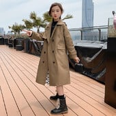 Jachete pentru fete haină îmbrăcăminte îmbrăcăminte din bumbac 2023 orbitor de primăvară toamnă poncho pentru copii mici Îmbrăcăminte pentru copii rezistentă la vânt