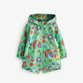 Jesen 2024. Odjeća za djevojčice s printom crteža Kaput s kapuljačom Dugi rukavi Vjetrovka Ležerna jakna za slatke djevojke