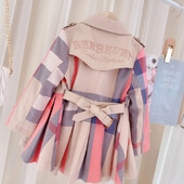 Γυναικεία παλτό μπουφάν Βαμβακερά ρούχα Windbreak 2024 Sweet Spring Autumn Outdoor Teenager Παιδικά Ρούχα