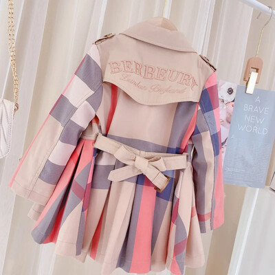 Γυναικεία παλτό μπουφάν Βαμβακερά ρούχα Windbreak 2024 Sweet Spring Autumn Outdoor Teenager Παιδικά Ρούχα