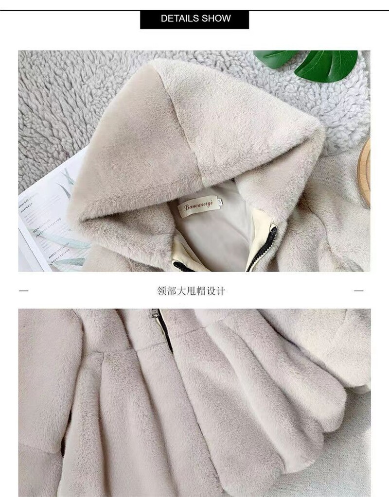 Nouă moda pentru bebeluși, iarnă, haine calde de blană pentru fete, cu mâneci lungi, jachetă caldă, pentru petrecerea de Crăciun, îmbrăcăminte de îmbrăcăminte de blană pentru copii