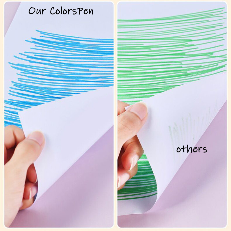 Миещи се масови маркери 12,24,36 живи цветове за всички възрасти, партита, класни стаи, маркери за деца, канцеларски материали за дома