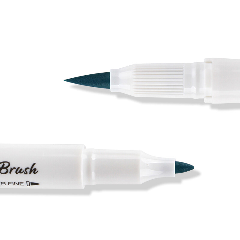 1tk ZEBRA pehme pintsel, pastellne esiletõstja WFT8 kahepealine õpilaste märgistusvärvi marker Käsiraamat Põhipunktide märgistamine