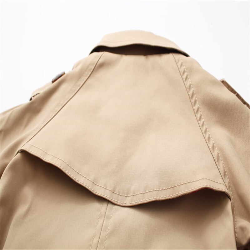 2023, Trenci pentru copii, cu două piepturi, pentru fete, mediu și lung, pentru copii, ocazional, haină de toamnă 25