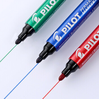 Ιαπωνία PILOT μόνιμοι μαρκαδόροι SCA-100/400 Oil Non-Fated Big Head Pen Αδιάβροχη αφίσα Ζωγραφική Graffiti Art Stationery