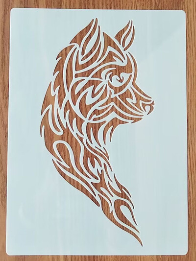 Πρότυπο αποκριών 21*29 εκατοστών για ζωγραφική γραφικών DIY στένσιλ Τοιχογραφίες Λεύκωμα χρωματισμού ανάγλυφο στένσιλ διακόσμησης άλμπουμ