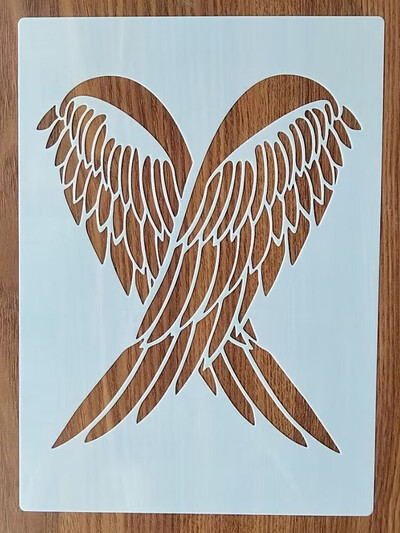 Πρότυπο αποκριών 21*29 εκατοστών για ζωγραφική γραφικών DIY στένσιλ Τοιχογραφίες Λεύκωμα χρωματισμού ανάγλυφο στένσιλ διακόσμησης άλμπουμ