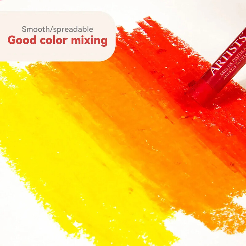 Set de pastel în ulei pentru artist, 12/25/48 de culori, baton de pictură în ulei, pentru copii, grădiniță, graffiti, desen, creion, materiale pentru pictură pentru studenți