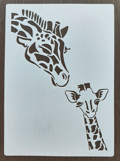 Πρότυπο λιονταριού 21*29 εκ. για ζωγραφική γραφικών DIY στένσιλ Τοιχογραφίες Λεύκωμα χρωματισμού με ανάγλυφο στένσιλ διακόσμησης άλμπουμ