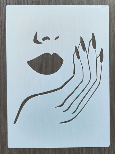 Πρότυπο λιονταριού 21*29 εκ. για ζωγραφική γραφικών DIY στένσιλ Τοιχογραφίες Λεύκωμα χρωματισμού με ανάγλυφο στένσιλ διακόσμησης άλμπουμ