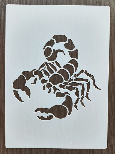 21*29 cm predložak za kavu za slikanje grafike DIY šablone Murali Spomenar Bojanje Reljefni album Dekorativne šablone