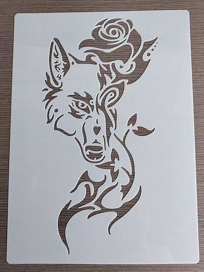 21*29 cm predložak za kavu za slikanje grafike DIY šablone Murali Spomenar Bojanje Reljefni album Dekorativne šablone