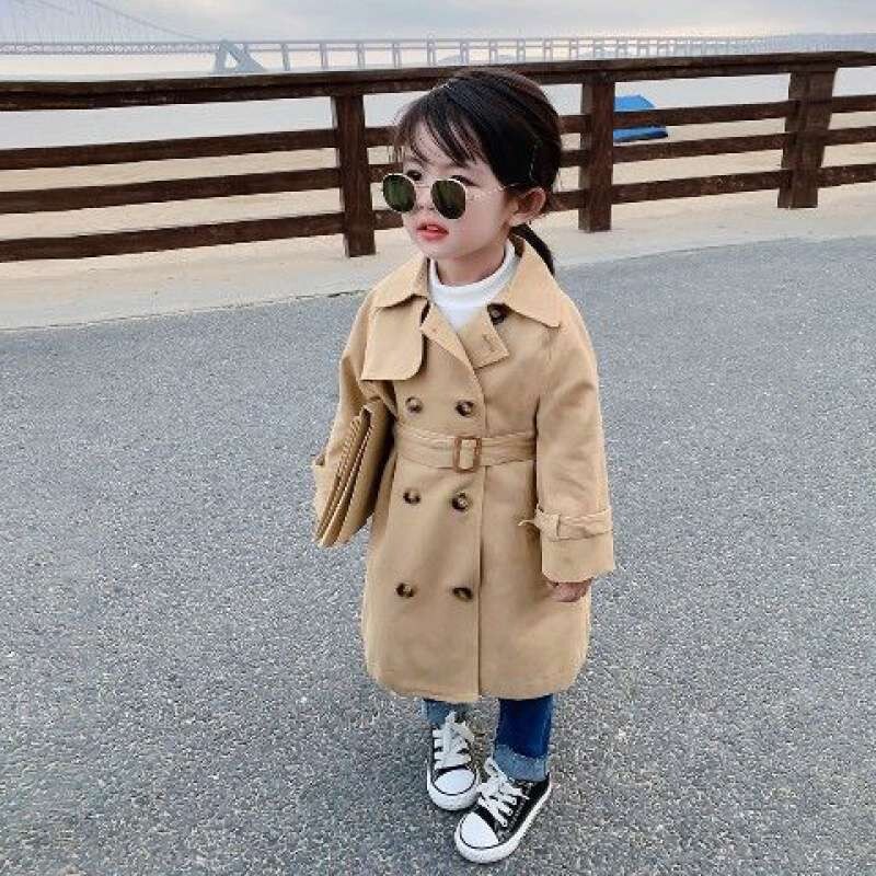 Dječja vjetrovka za bebe Jakna za djevojčice Proljeće Jesen Parka za djevojčice Dječji kaput za djevojčice Pamučna jakna 2 3 4 5 6 7 godina