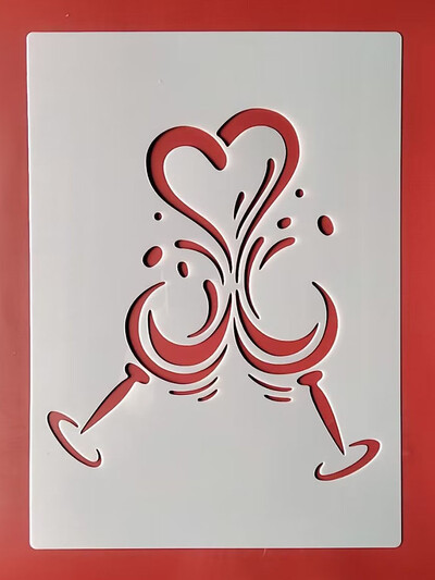 21* 29cm A Lovely Cat Template DIY Layering Stencils Painting Scrapbook Coloring Ανάγλυφο διακοσμητικό πρότυπο άλμπουμ