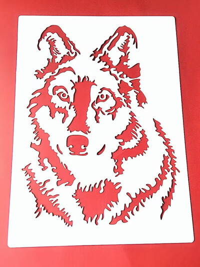 21* 29cm A Lovely Cat Template DIY Layering Stencils Painting Scrapbook Coloring Ανάγλυφο διακοσμητικό πρότυπο άλμπουμ