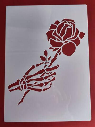 1 tk 21* 29 cm tiigri mall DIY kihistusšabloonid maalimine väljalõigete album värvimine reljeefalbum Dekoratiivne mall