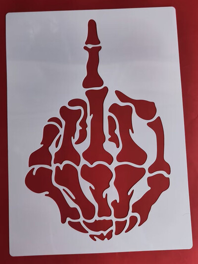 1 tk 21* 29 cm tiigri mall DIY kihistusšabloonid maalimine väljalõigete album värvimine reljeefalbum Dekoratiivne mall