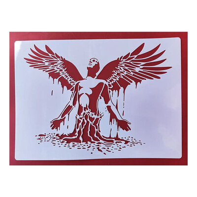 1Pcs 21* 29cm Πρότυπο ΟΜΑΔΙΚΗΣ ΕΡΓΑΣΙΑΣ DIY Layering Stencils Ζωγραφική Λεύκωμα χρωματισμού Ανάγλυφο διακοσμητικό πρότυπο άλμπουμ