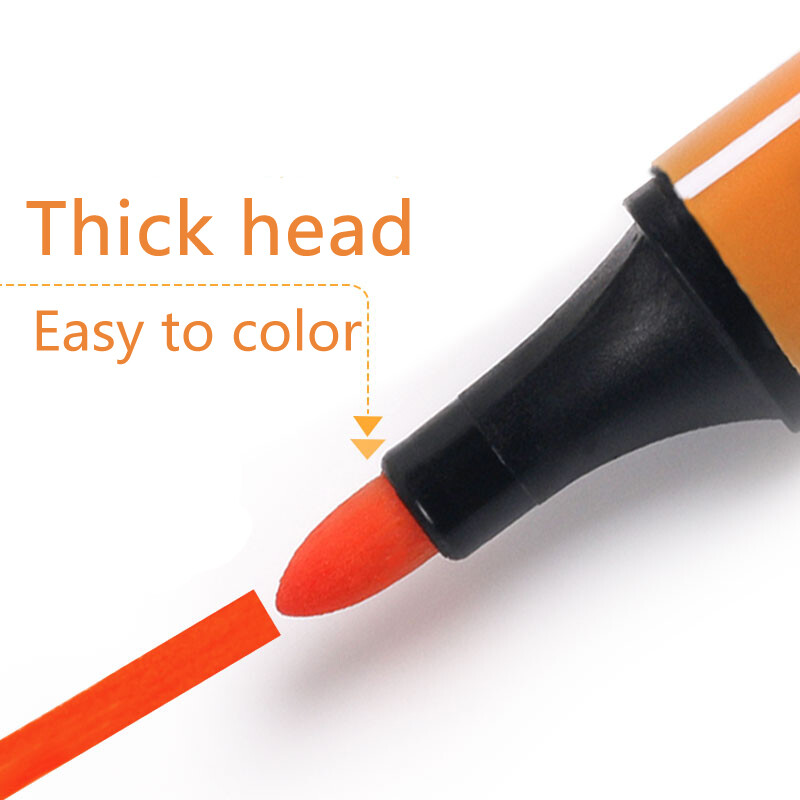 Set akvarelnih flomastera koji se mogu prati 24/36/48 boja, neotrovan za djecu, učenike vrtića, škole, umjetničke markere, umjetničko crtanje