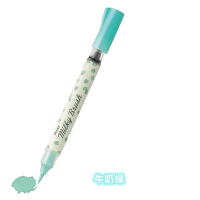 1 tk uus värv Jaapanisse Pentel Milky Brush Pehme otsaga Butterfly Science Brush DIY kaardipliiats