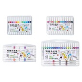 Akrüülvärvipliiatsid veekindlad kunstnikud maalivad kiiresti kuivavad värvimarkerid joonistusmarkerid lõuendile metallist kruusi puidust kunstiprojekti