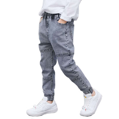 DIIMUU Copii Bebeluși Băieți Haine Jeans Moda Pantaloni Denim Pantaloni 5-11 ani Îmbrăcăminte pentru copii Pantaloni pentru copii mici