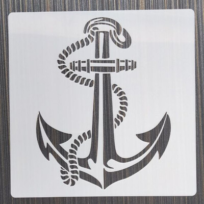 1tk 20*20Cm Wings šabloon mööbli jaoks Seinte värvimine Dekoratsioon Kihistamine Plastik DIY Värvimine Reljeef väljalõigete albumi šabloonid