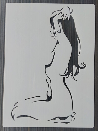 1 бр. 21*29 см Крило Кръст Направи си сам шаблони за наслояване Стенни картини Лесикони Оцветяване Релефен албум Декоративна картичка Шаблон 1