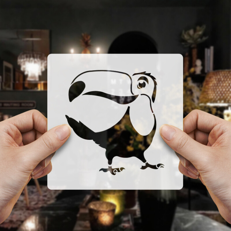 Γελοιογραφία Ζέβρα Ζέβρα Ζώο στένσιλ DIY Layering τοίχου Scrapbooking χρωματισμός ανάγλυφο άλμπουμ Διακόσμηση χάρτινη κάρτα Πρότυπο ζωγραφικής