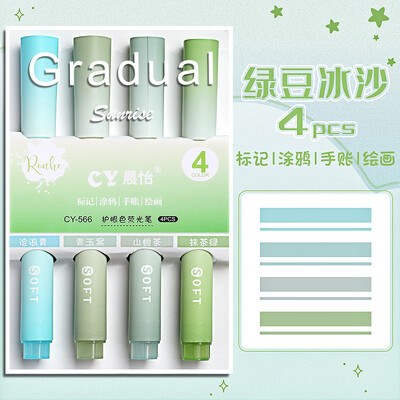 12/6 tk pastelsete värvide esiletõstja Kawaii kirjatarvete värvimarker õpilaste marker esiletõstja kirjatarvete koolitarbed